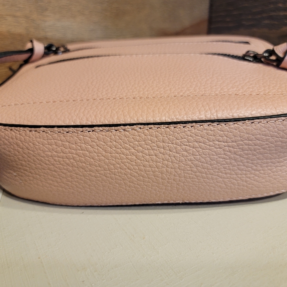 NWT Botkier Chelsea Camera/Crossbody Bag In Rossa Pink Leather - Picture 7 of 8
